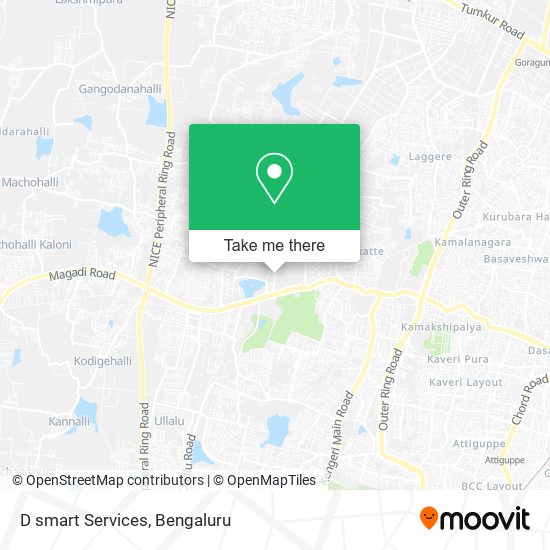 D smart Services map