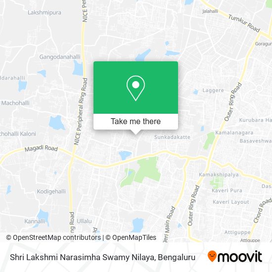 Shri Lakshmi Narasimha Swamy Nilaya map