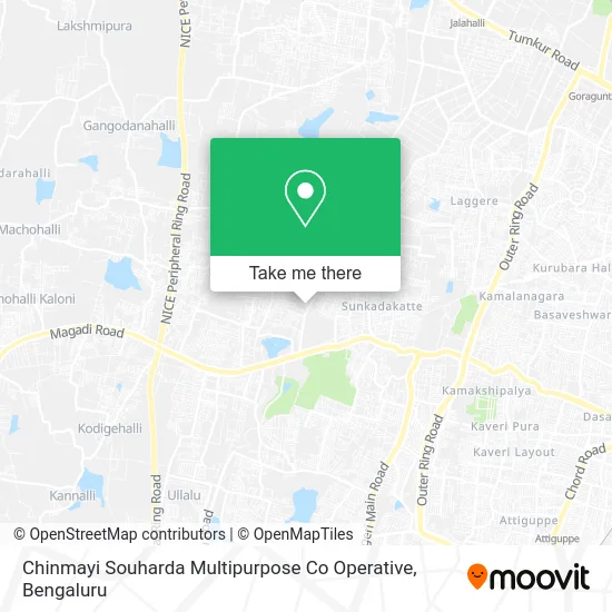 Chinmayi Souharda Multipurpose Co Operative map
