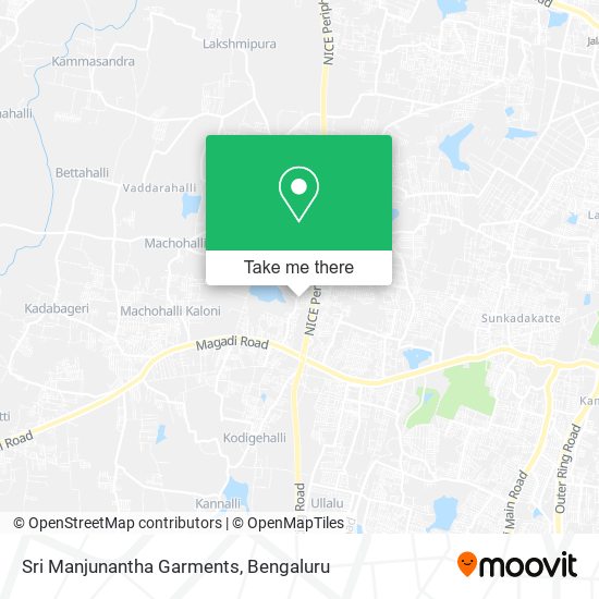 Sri Manjunantha Garments map