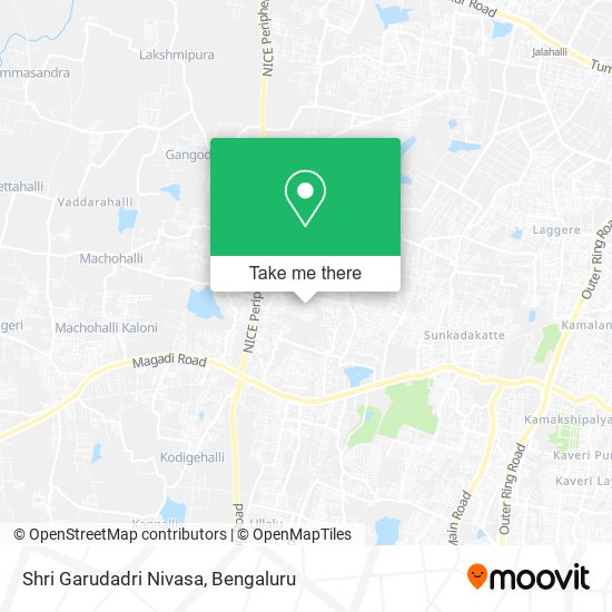 Shri Garudadri Nivasa map