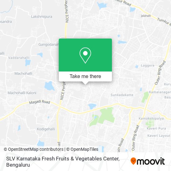 SLV Karnataka Fresh Fruits & Vegetables Center map