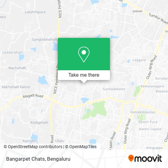 Bangarpet Chats map