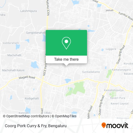 Coorg Pork Curry & Fry map