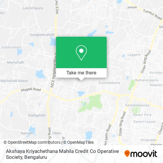 Akshaya Kriyachethana Mahila Credit Co Operative Society map
