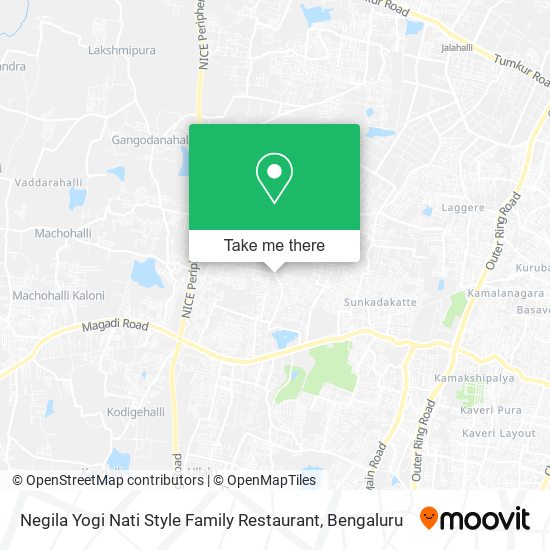 Negila Yogi Nati Style Family Restaurant map