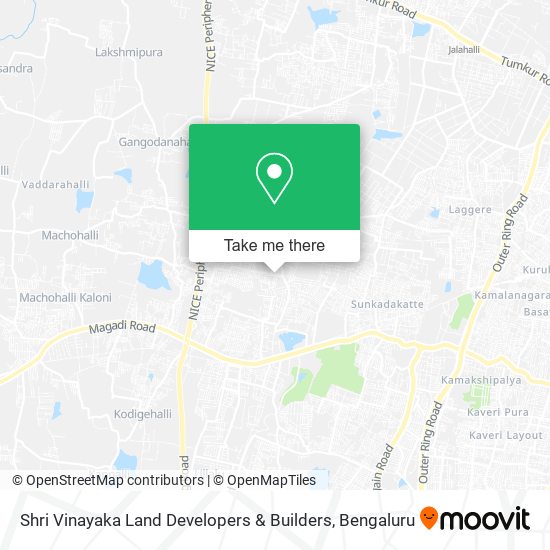 Shri Vinayaka Land Developers & Builders map