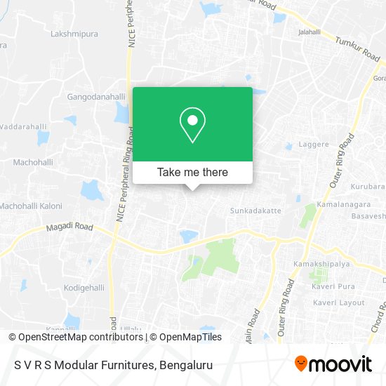 S V R S Modular Furnitures map