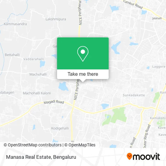 Manasa Real Estate map