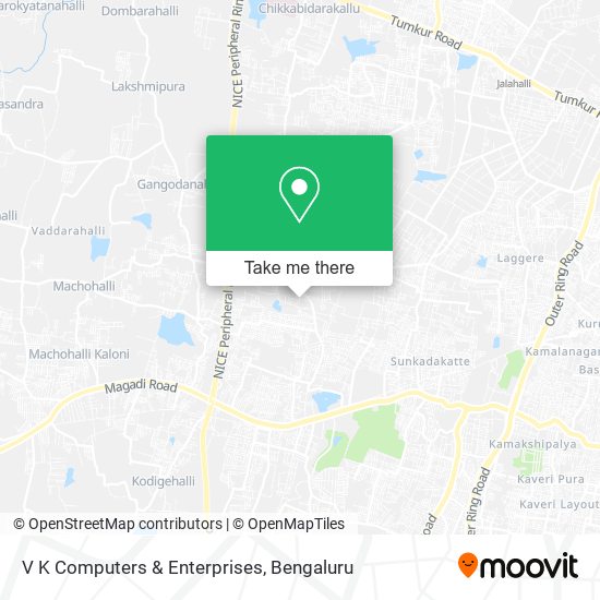 V K Computers & Enterprises map