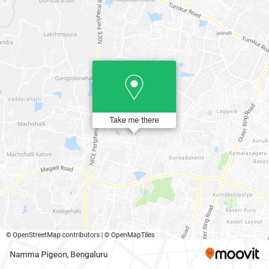 Namma Pigeon map