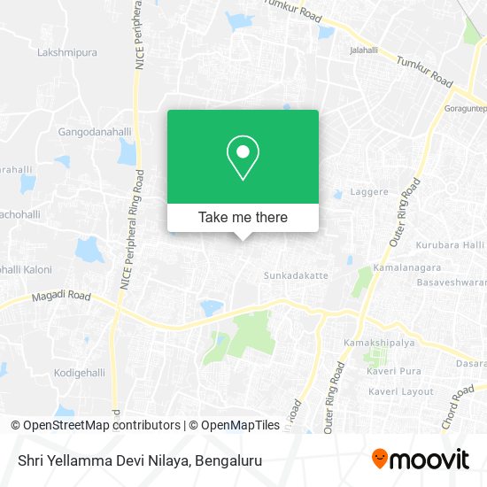 Shri Yellamma Devi Nilaya map