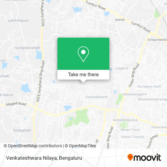 Venkateshwara Nilaya map