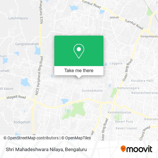 Shri Mahadeshwara Nilaya map