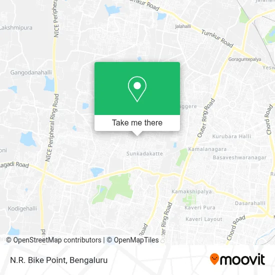 N R Bike Point map