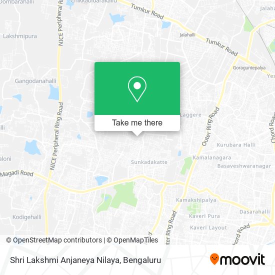Shri Lakshmi Anjaneya Nilaya map