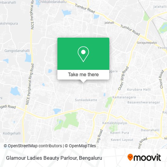 Glamour Ladies Beauty Parlour map