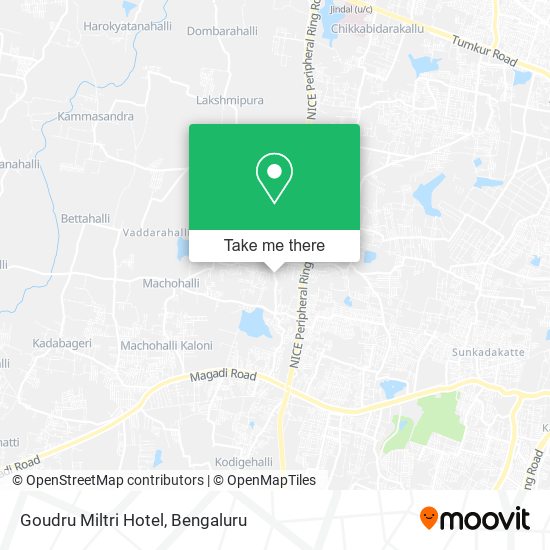 Goudru Miltri Hotel map