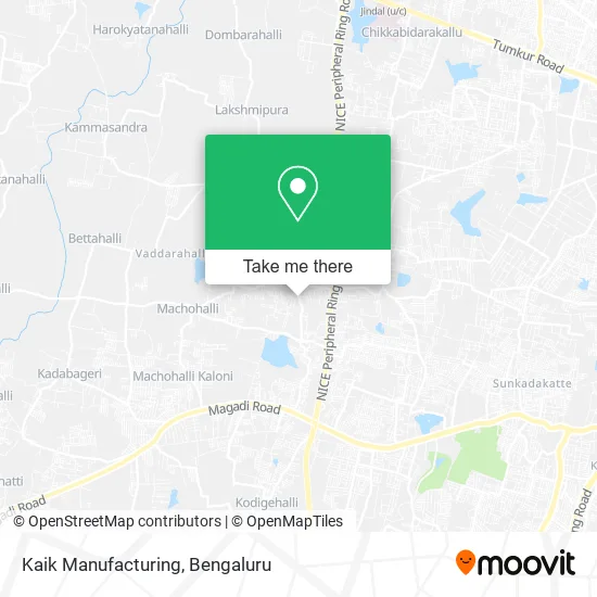 Kaik Manufacturing map