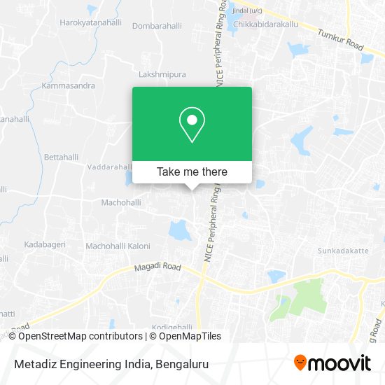 Metadiz Engineering India map