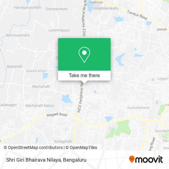 Shri Giri Bhairava Nilaya map
