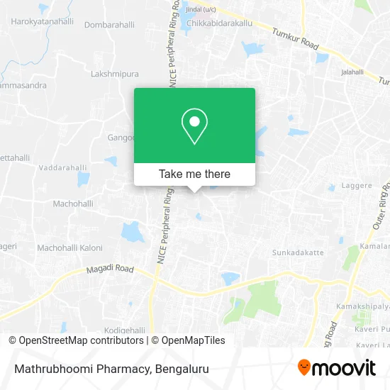 Mathrubhoomi Pharmacy map