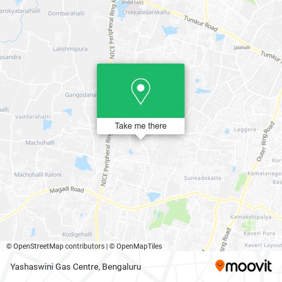 Yashaswini Gas Centre map