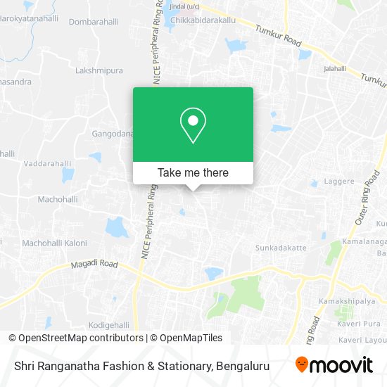 Shri Ranganatha Fashion & Stationary map