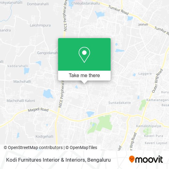 Kodi Furnitures Interior & Interiors map