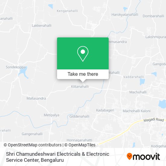 Shri Chamundeshwari Electricals & Electronic Service Center map
