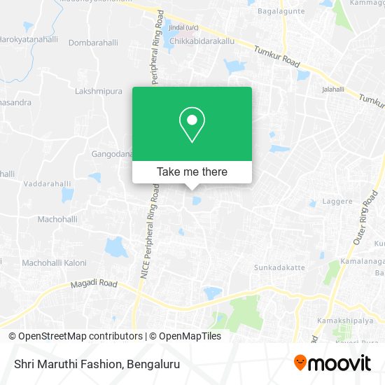 Shri Maruthi Fashion map