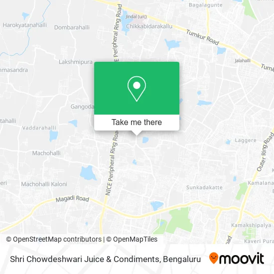 Shri Chowdeshwari Juice & Condiments map