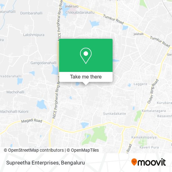 Supreetha Enterprises map