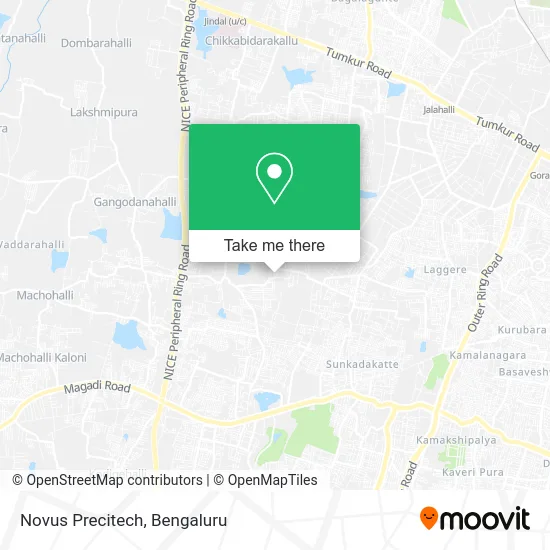 Novus Precitech map