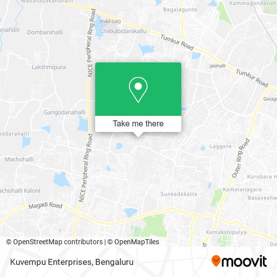 Kuvempu Enterprises map