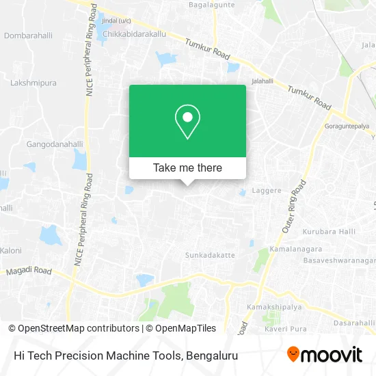 Hi Tech Precision Machine Tools map