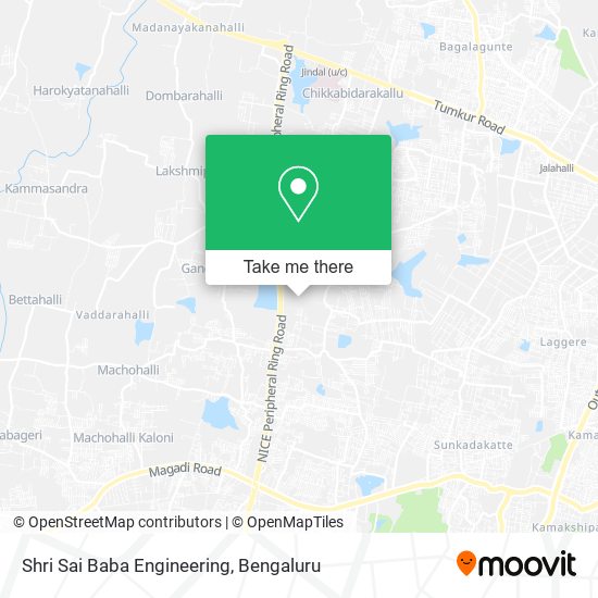Shri Sai Baba Engineering map