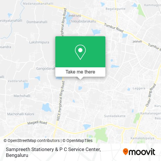 Sampreeth Stationery & P C Service Center map