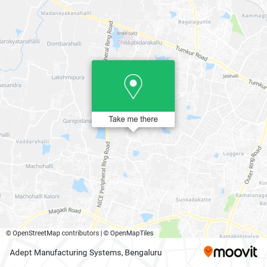 Adept Manufacturing Systems map