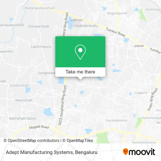 Adept Manufacturing Systems map