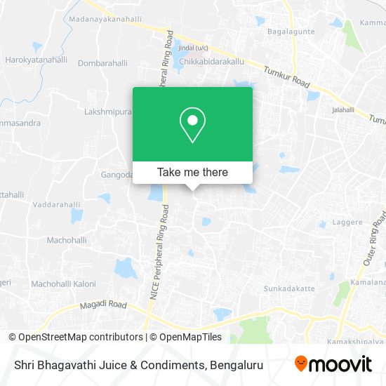 Shri Bhagavathi Juice & Condiments map