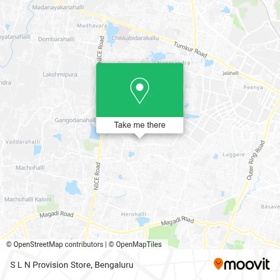 S L N Provision Store map