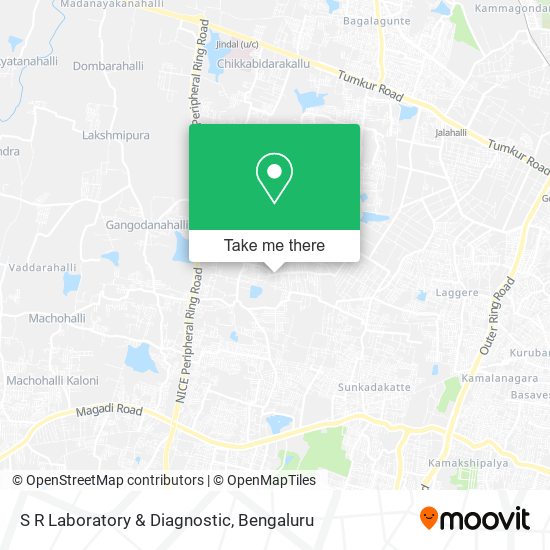 S R Laboratory & Diagnostic map