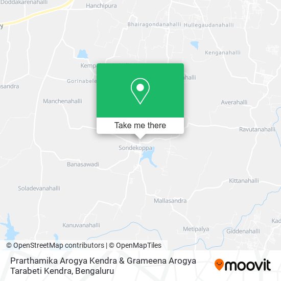 Prarthamika Arogya Kendra & Grameena Arogya Tarabeti Kendra map