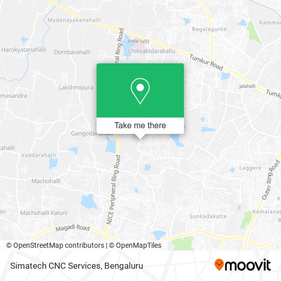 Simatech CNC Services map