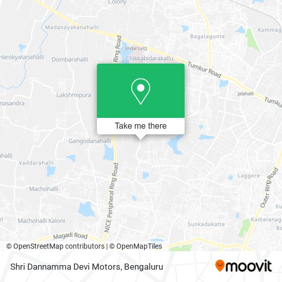 Shri Dannamma Devi Motors map