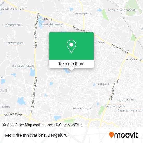 Moldrite Innovations map