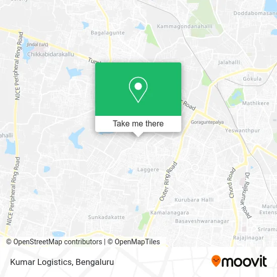 Kumar Logistics map