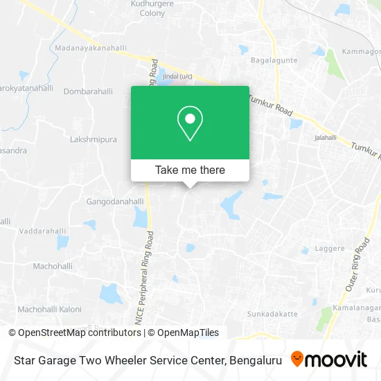 Star Garage Two Wheeler Service Center map