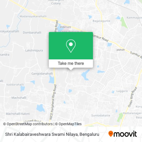 Shri Kalabairaveshwara Swami Nilaya map